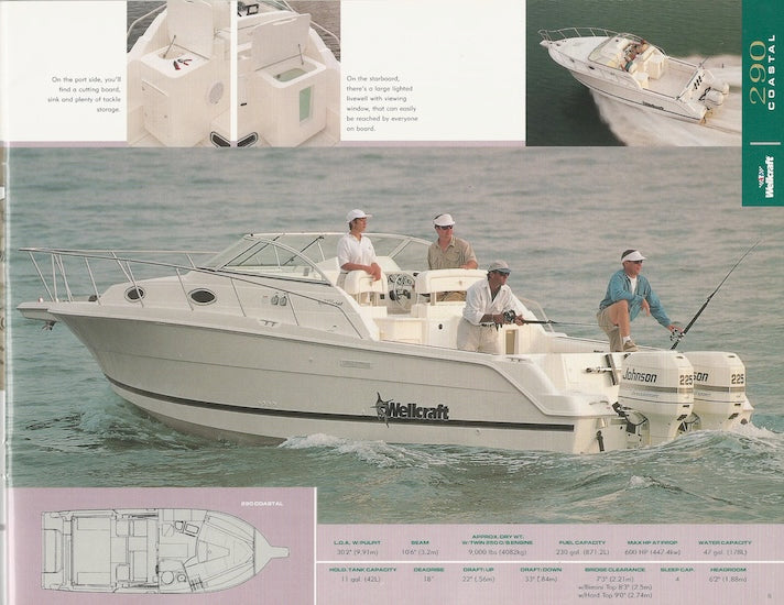 Wellcraft 1999 Sport Fishing Brochure
