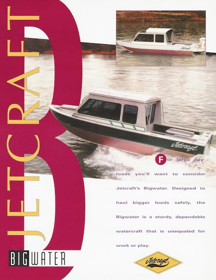 Jetcraft Bigwater Brochure