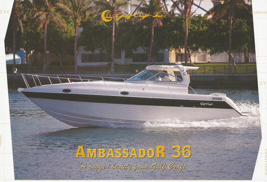 Gulf Craft Ambassador 36 Brochure