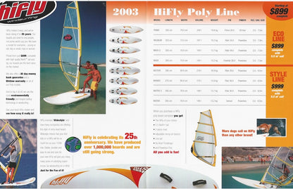 HiFly 2003 Windsurfer Brochure