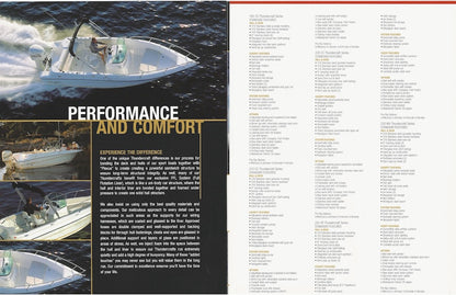 Doral 2003 Thundercraft Brochure