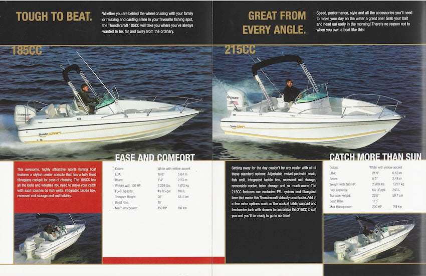 Doral 2003 Thundercraft Brochure