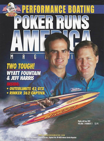 Outerlimits 42 Poker Runs America Magazine Reprint Brochure
