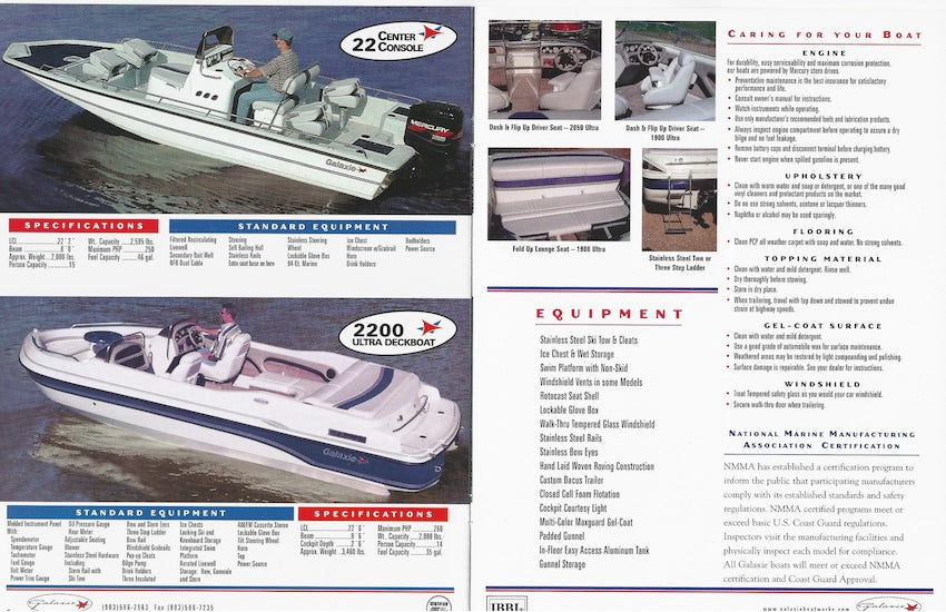 Galaxie 2003 Brochure