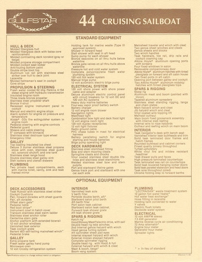 Gulfstar 44 Digital Brochure