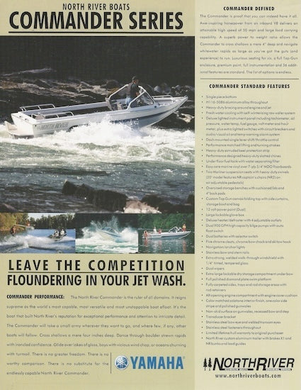 North River Commander Series Specification Brochure