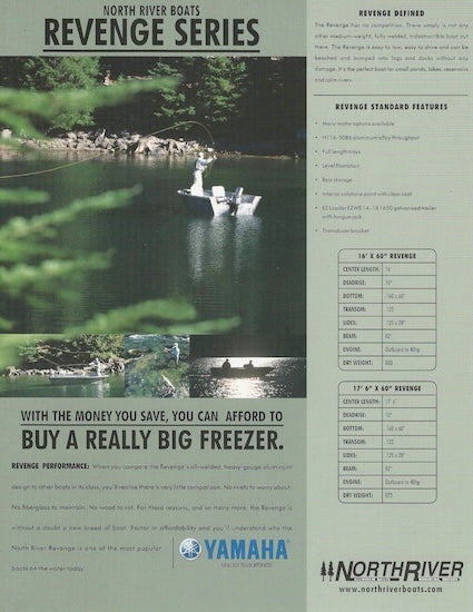 North River Revenge Series Specification Brochure