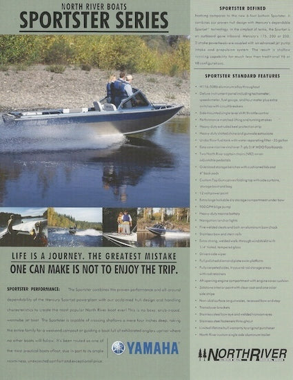 North River Sportster Series Specification Brochure