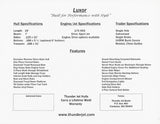 Thunder Jet Luxor Specification Brochure