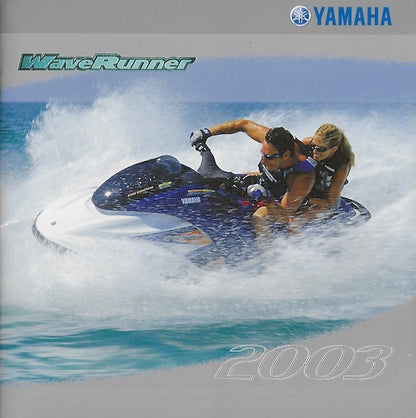Yamaha 2003 Waverunner UK Brochure