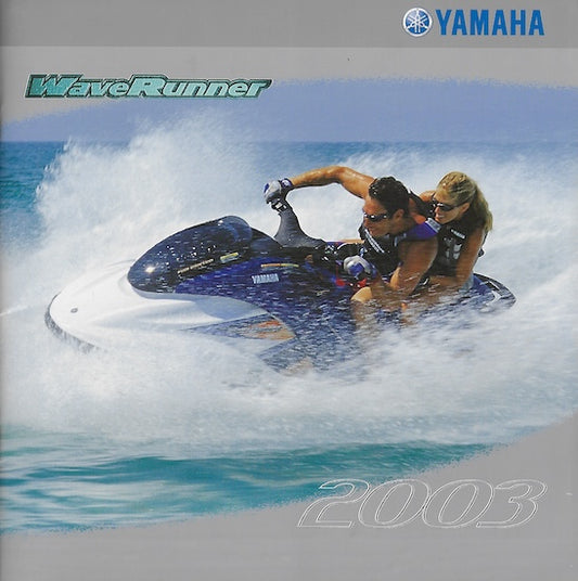 Yamaha 2003 Waverunner UK Brochure