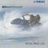 Yamaha 2003 Waverunner UK Brochure