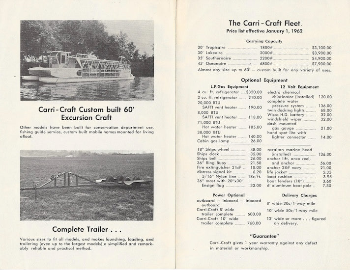 Carri Craft Brochure
