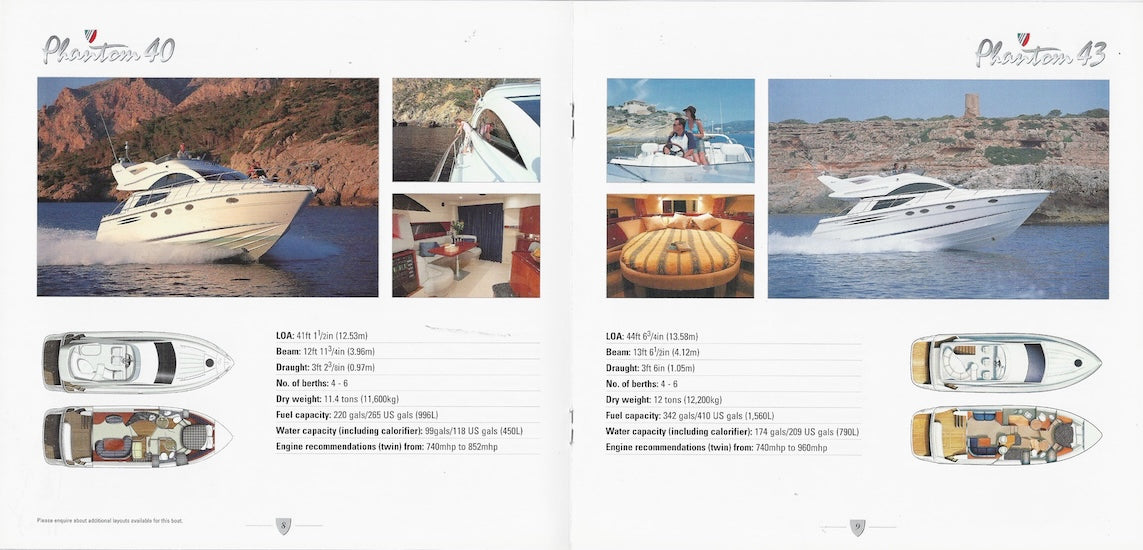 Fairline 2004 Abbreviated Brochure