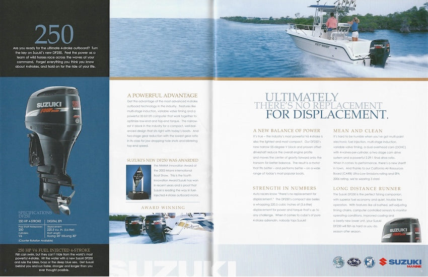 Suzuki 2004 Outboard Brochure – SailInfo I boatbrochure.com