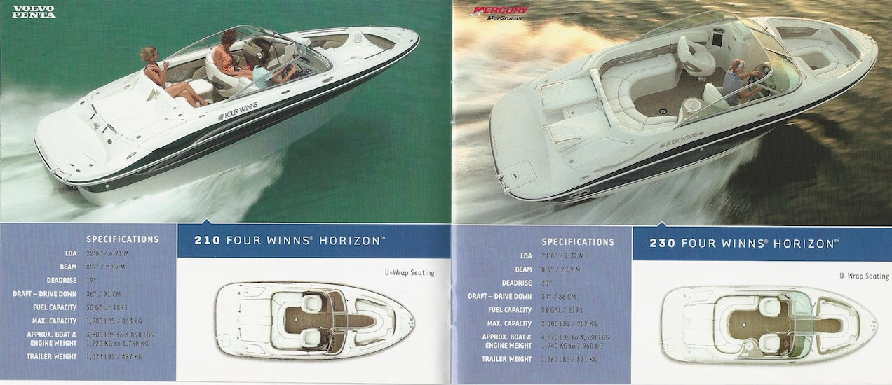 Four Winns 2004 Mini Brochure