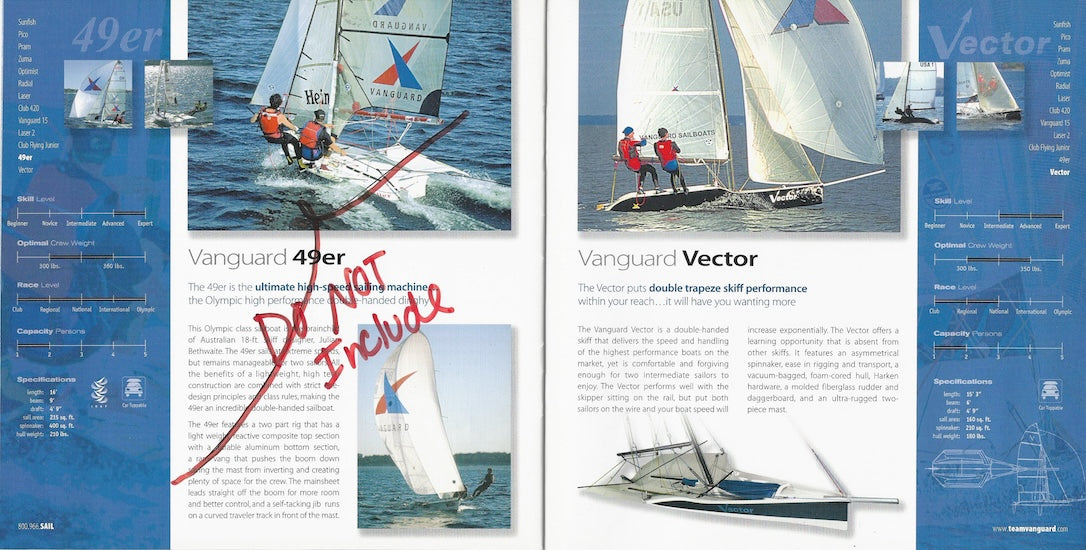 Vanguard 2003 Brochure