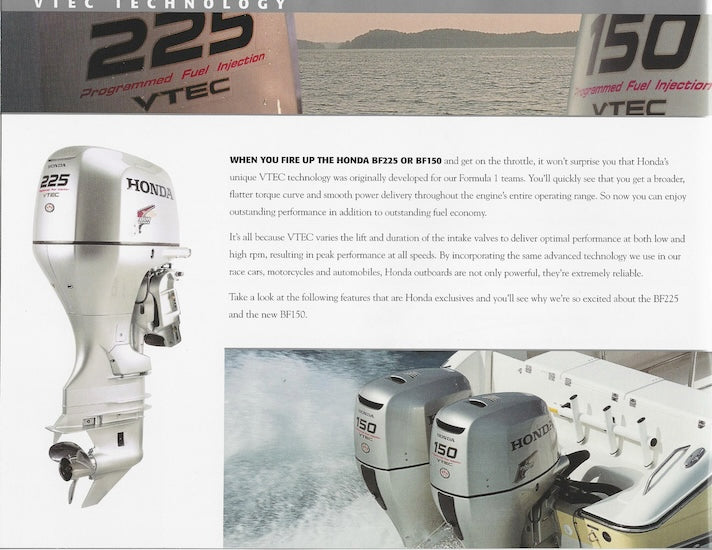 Honda 2004 Outboard Brochure