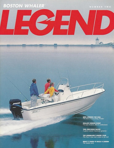 Boston Whaler Legend Newsletter Brochure