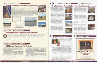 Jarrett Bay Carolina Flare Newsletter - Winter 2003