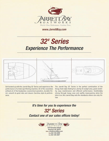 Jarrett Bay 32 Express Brochure