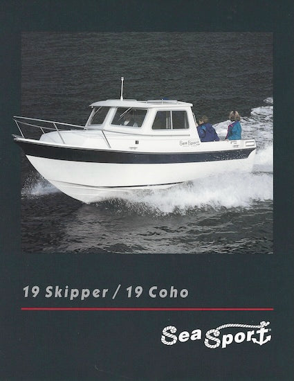 Sea Sport Skipper / Coho 19 Specification Brochure
