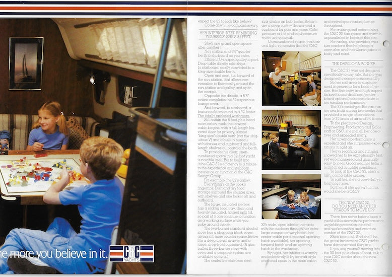 C&C 32 Brochure