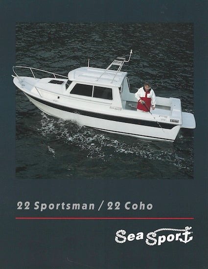 Sea Sport Sportsman / Coho 22 Specification Brochure