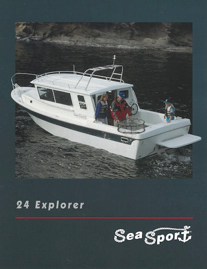 Sea Sport Explorer 24 Specification Brochure