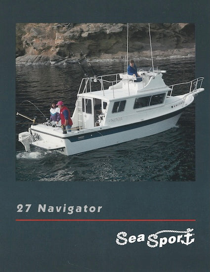 Sea Sport Navigator 27 Specification Brochure