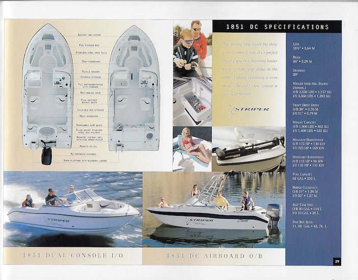 Seaswirl 2004 Striper Brochure SailInfo I