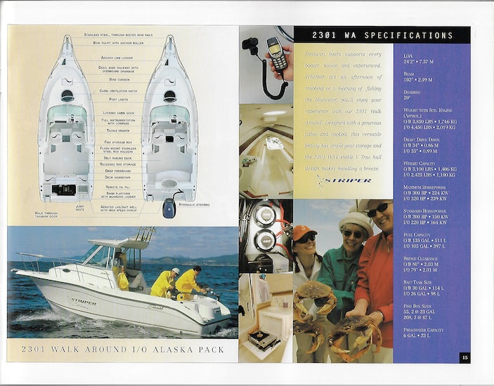 Seaswirl 2004 Striper Brochure SailInfo I