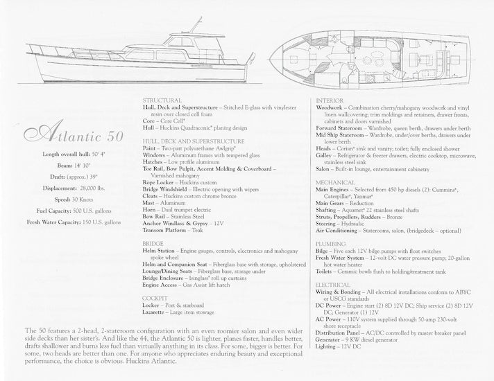Huckins 2003 Brochure