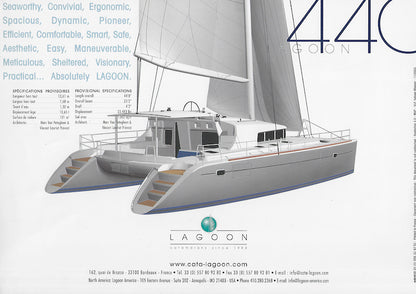 Lagoon 440 Launch Brochure