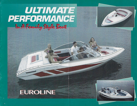 Waterway Euroline Sport Boats Brochure