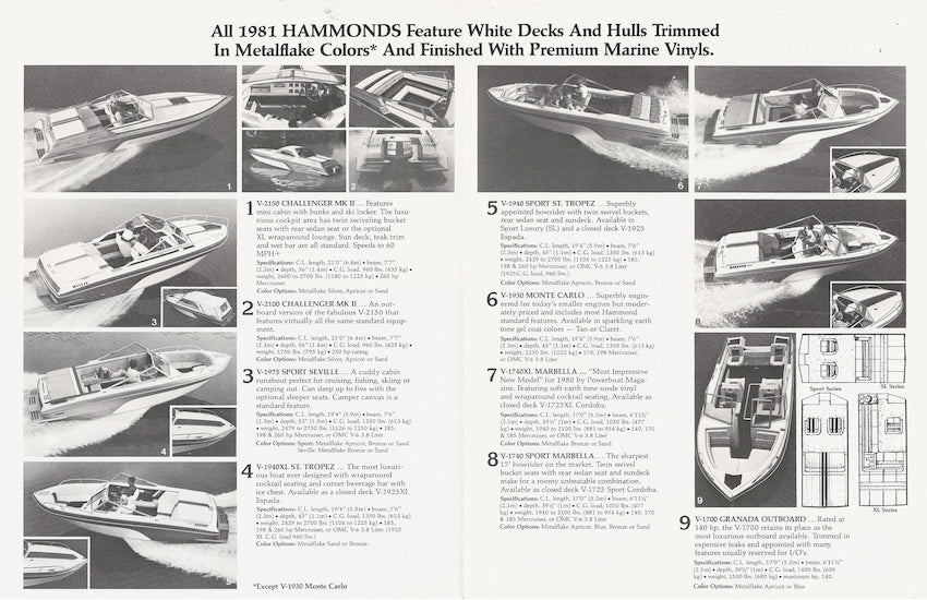 Hammond 1981 Abbreviated Brochure