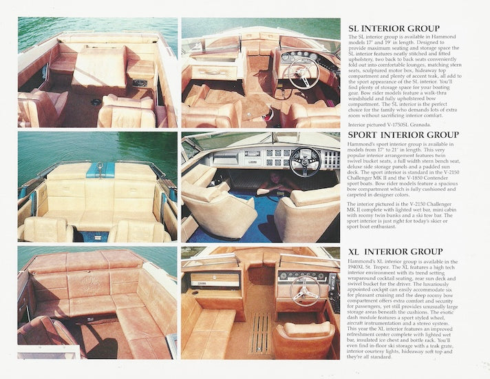 Hammond Interior Brochure