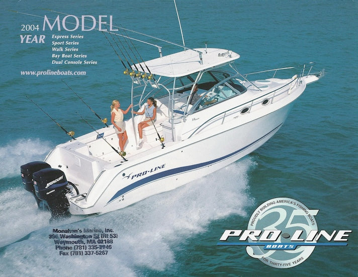 Pro Line 2004 Poster Brochure