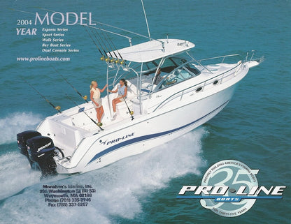 Pro Line 2004 Poster Brochure