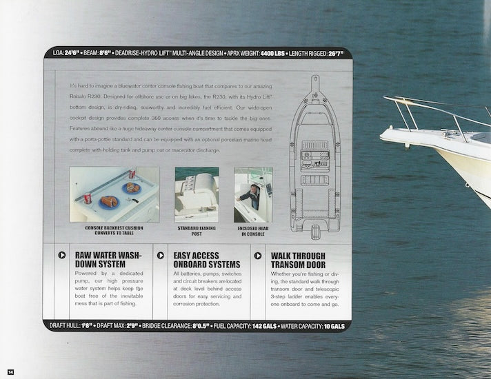 Robalo 2003 Brochure
