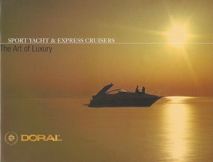 Doral 2004 Sport Yacht & Express Cruisers Brochure