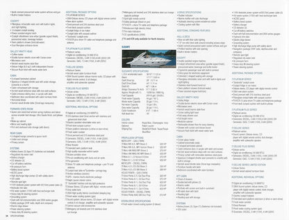 Doral 2004 Sport Yacht & Express Cruisers Brochure