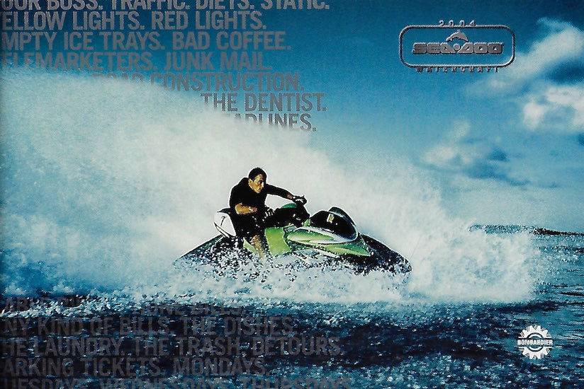 Sea Doo 2004 Watercraft & Sport Boats Mini Brochure