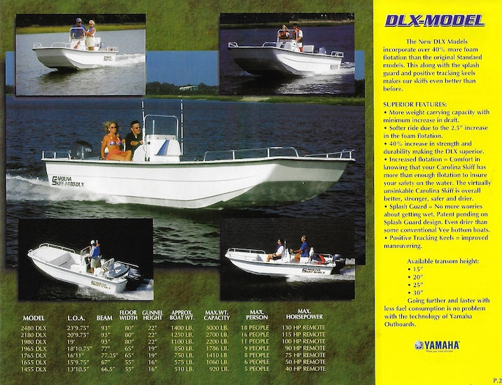 Carolina Skiff 2003 Brochure