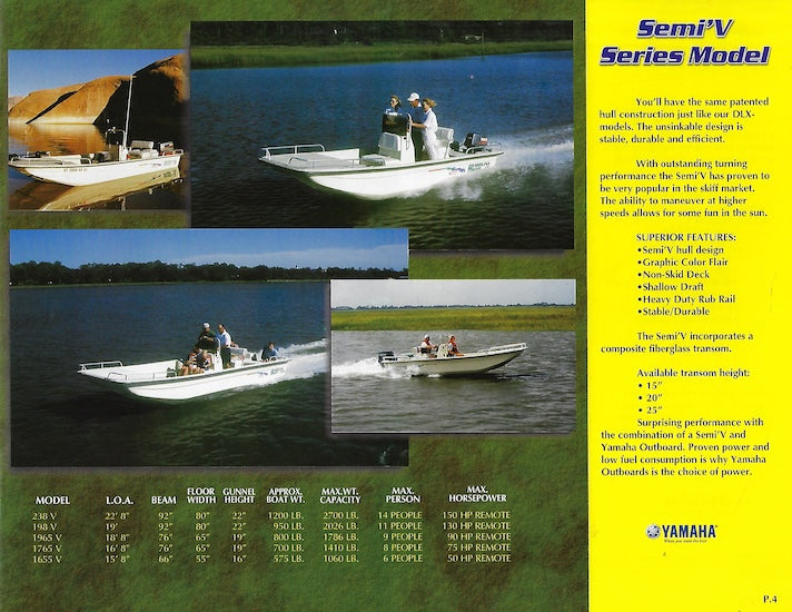 Carolina Skiff 2003 Brochure