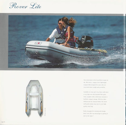 Avon 2004 Boats Brochure