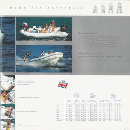 Avon 2004 Boats Brochure