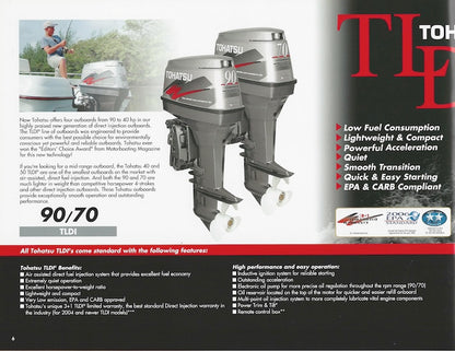 Tohatsu 2004 Outboard Brochure