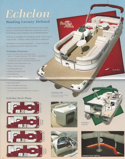 Palm Beach 2004 Pontoon Brochure