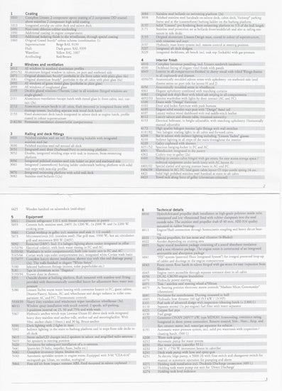 Linssen Grand Sturdy 500 Variotop Mark II Specification Brochure